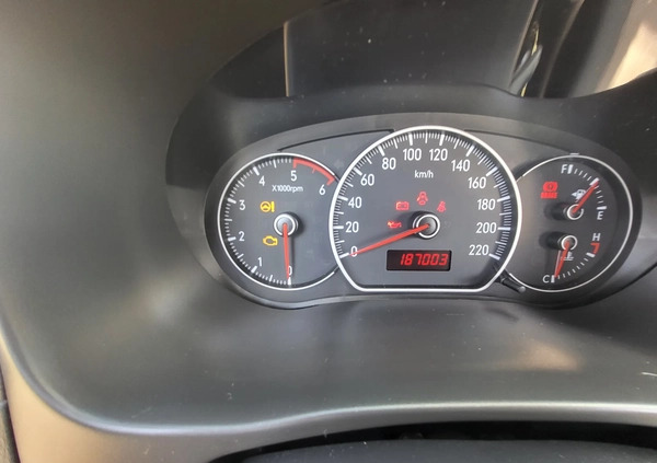 Suzuki SX4 cena 15200 przebieg: 187000, rok produkcji 2008 z Miasteczko Śląskie małe 56
